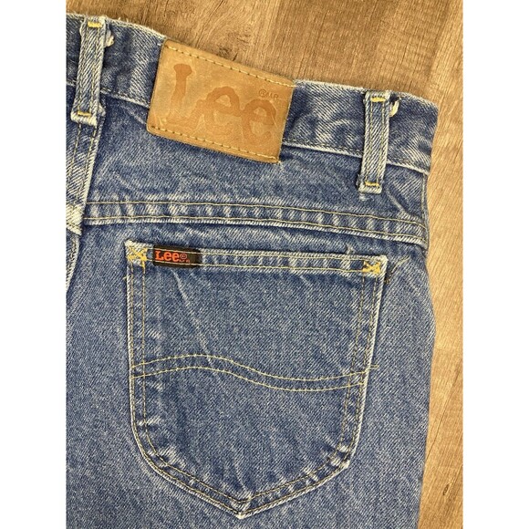Vintage Lee Riders Jeans Mens 29x32 (29x31.5) Blue Denim Straight Leg USA Union - Picture 1 of 8